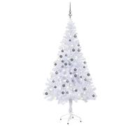 VIDAXL Arbre de No?l artificiel avec LED et boules 120 cm 230 branches