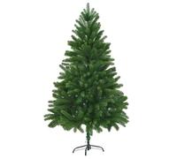 Arbre de Noël artificiel - Avec des aiguilles réalistes - 180 cm - vert -