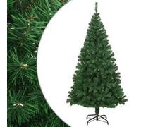 VIDAXL Arbre de No?l artificiel avec branches ¿¿paisses Vert 240 cm PVC