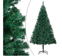 vidaXL Arbre de Noël artificiel avec branches épaisses Vert 210 cm PVC