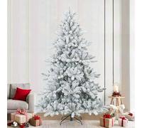 vidaXL Arbre de Noël Artificiel Moderne à Charnières Flocké avec Neige