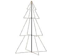 VIDAXL Arbre de No?l c?ne 240 LED d'int¿¿rieur/d'ext¿¿rieur 118x180 cm
