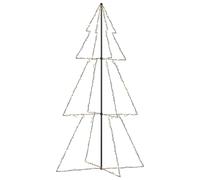 VIDAXL Arbre de No?l c?ne 300 LED d'int¿¿rieur/d'ext¿¿rieur 120x220 cm
