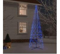 vidaXL Arbre de Noël Cône Ornement de Fête Décoration de Vacances Sapin de Noël de Jardin Extérieur Arrière-cour 1400 LED 343511