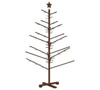 vidaXL Arbre de Noël en Bois 150 cm Bambou et Bois de pin Massif