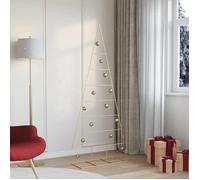 vidaXL Arbre de Noël en métal doré 180 cm – Acier peint par poudre, moderne pour salon 42019167