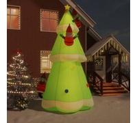 vidaXL Arbre de Noël gonflable avec LED 500 cm