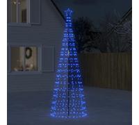 Sapin de Noël à LED avec pointes 570 LED bleu 300 cm