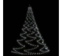 Vidaxl Arbre Mural Avec Crochet Métallique 720 Led Blanc Froid 5 M