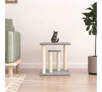 Arbres à chat avec plates-formes gris clair 50 cm 172044