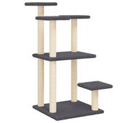 vidaXL Arbres à chat avec plates-formes gris foncé 98,5 cm 172108