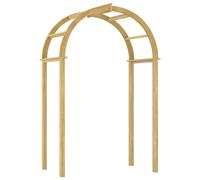 Arche 141x97x243 cm Bois de Pin Massif Imprégné Jardin Patio Extérieur vidaXL