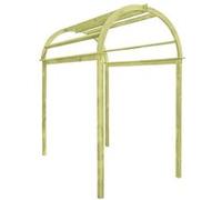 Bois de Pin Imprégné Arche à Treillis Roses Plantes Grimpantes Jardin vidaXL