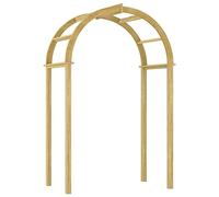 vidaXL Arche de Jardin Arche de Pergola de Patio Arche de Terrasse Extérieur Arrière-Cour 141x97x243 cm Bois de Pin Massif Imprégné