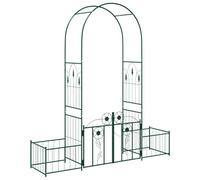 Vidaxl Arche De Jardin Uni Vert 203 X 50 X 218 Cm
