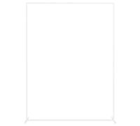 Vidaxl Arche De Mariage Blanc 150 X 45.9 X 200 Cm Acier