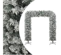 vidaXL Arche de sapin de Noël à flocons de neige 240 cm345091
