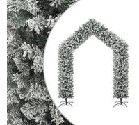 vidaXL Arche de sapin de Noël à flocons de neige 270 cm