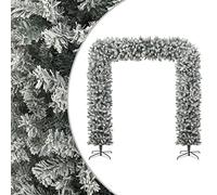 vidaXL Arche de sapin de Noël à flocons de neige 240 cm345091