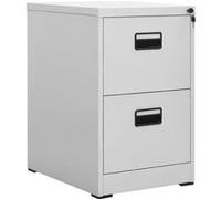 Classeur Noir 46x62x102,5 cm Acier Armoire à Dossiers Stockage Fichiers vidaXL