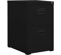 Archiefkast 46x62x72,5 cm staal zwart336272