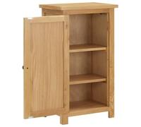 vidaXL Armoire 45x32x85 cm Bois de chêne massif Marron