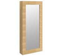 vidaXL Armoire à bijoux murale avec miroir 30 x 8,5 x 67 cm 353210