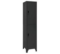 vidaXL Armoire à casiers 339779 Anthracite 38x45x180 cm en acier