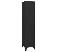 vidaXL Armoire à casiers Noir 38x45x180 cm Acier 339774