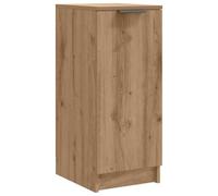 Vidaxl Armoire À Chaussures Chêne Artisanal Bois D'ingénierie Marron