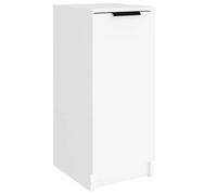 vidaXL Armoire à Chaussures Armoire de Couloir Organisateur Meuble de Rangement Maison Intérieur Blanc 30x35x70 cm Bois d'Ingénierie