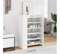 Armoire à chaussures blanc 74,5x37,5x100 cm bois d'ingénierie, rangement de chaussures, armoire de rangement de 848430