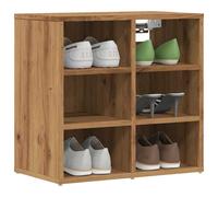 Vidaxl Armoire À Chaussures Chêne Artisanal 52x30x50 Cm