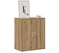 vidaXL Armoire à Chaussures chêne Artisanal Bois d'ingénierie, Armoire de Rangement de Chaussures, Support à Chaussures, unité de Rangement de Chaussures