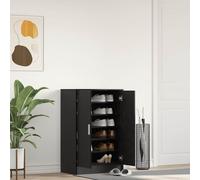 vidaXL Armoire à chaussures chêne noir 60x35x92 cm bois d'ingénierie