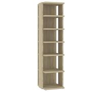 Vidaxl Armoire À Chaussures Chêne Sonoma 27,5x27x102 Cm Multicolore