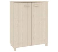 vidaXL Armoire à Chaussures Étagère à Chaussures Organisateur de Chaussures Meuble de Rangement Marron Miel 85x40x108 cm Bois de Pin