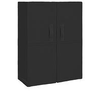 vidaXL Armoire à Chaussures Étagère à Chaussures Rangement Organisateur Meuble de Salle de Séjour Intérieur Noir 60x28x90 cm Tissu