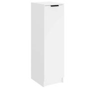 vidaXL Armoire à chaussures Blanc 30x35x100 cm Bois d'ingénierie 811430