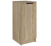 vidaXL Armoire à Chaussures Étagère Organiseur de Chaussures Meuble d'Entrée Meuble de Rangement Intérieur Chêne Sonoma 30x35x70 cm Bois d'Ingénierie