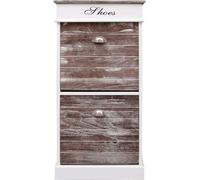 Bois de Paulownia Armoire à Chaussures Gris 50x28x98 cm Rangement vidaXL