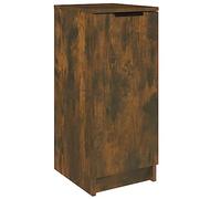 vidaXL Armoire à Chaussures Organiseur de Chaussures Meuble de Rangement Salle de Séjour Intérieur Chêne Fumé 30x35x70 cm Bois d'Ingénierie
