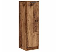 vidaXL Armoire à Chaussures Vieux Bois 29,5x35x100,5cm Bois ingénierie, Rangement de Chaussures, Armoire de Rangement de Chaussures, Placard à Chaussures