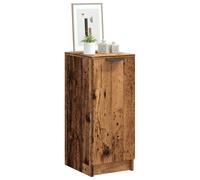 Vidaxl Armoire À Chaussures Vieux Bois 30x35x70 Cm Bois D'ingénierie Marron