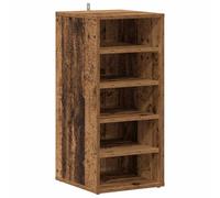 vidaXL Armoire à chaussures Vieux bois 32x35x70 cm – Bois d'ingénierie