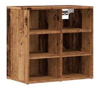 vidaXL Armoire à Chaussures Vieux Bois 52x30x50 cm, Armoire de Rangement de Chaussures, Porte-Chaussures, Meuble à Chaussures, Support à Chaussures