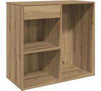 vidaXL Armoire à cosmétiques Artisan-Chêne 80x40x75 cm Bois composite