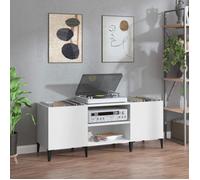 vidaXL Armoire à Disques, Armoire Latérale avec Rangement, Meuble pour Tourne-Disque, Buffet de Salon, Industriel, Maison 831933
