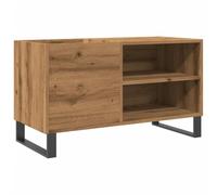 vidaXL Armoire à disques Chêne artisanal, bois ingénierie 84,5x38x48 cm Multicolore