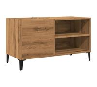 vidaXL Armoire à disques chêne artisanal 84,5x38x48 cm bois ingénierie